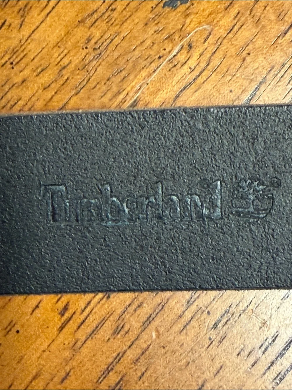 Timberland PRO Men's Black Leather workwear Pull up Belt  size 32